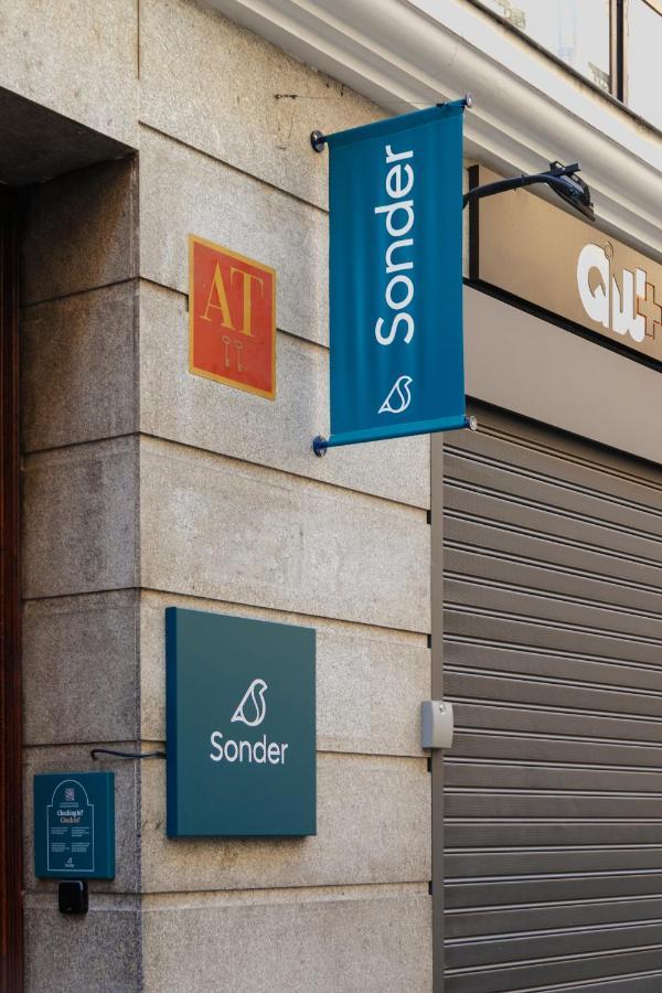 Sonder Santa Ana Aparthotel Madrid Exteriör bild